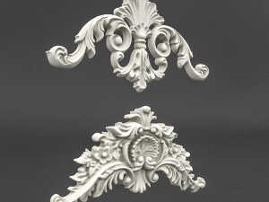 plaster pattern 05 3D-Modell