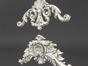 plaster pattern 05 Model 3D
