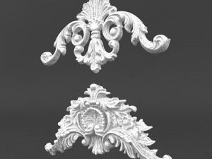 plaster pattern 05 Model 3D