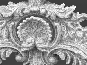 plaster pattern 05 Model 3D