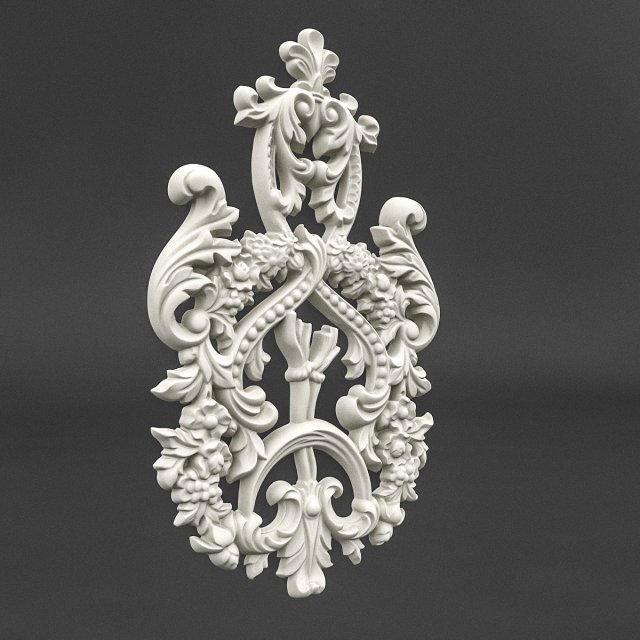 plaster pattern 06 Modèle 3D .c4d .max .obj .3ds .fbx .stl .blend 