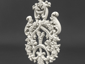 plaster pattern 06 Modèle 3D