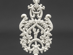 plaster pattern 06 Modèle 3D