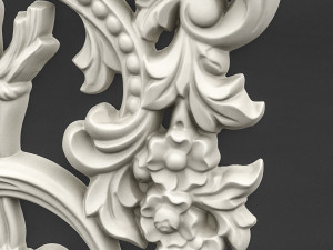 plaster pattern 06 Modèle 3D