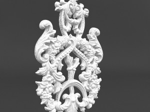 plaster pattern 06 Modèle 3D