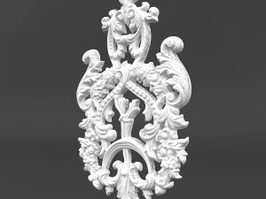 plaster pattern 06 3D Model
