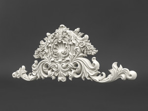 plaster pattern 07 Model 3D