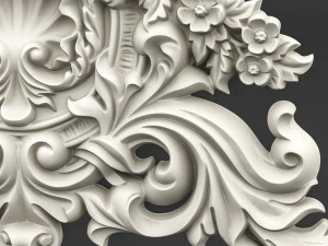 plaster pattern 07 3D Model