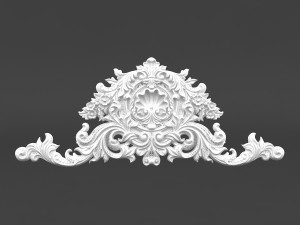 plaster pattern 07 Model 3D