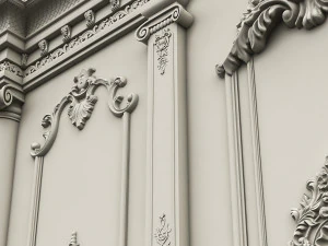 wall panel 01 3D Model