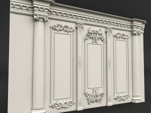 wall panel 02 3D Model