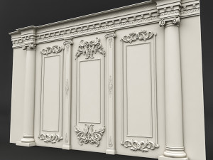 wall panel 02 3D Model