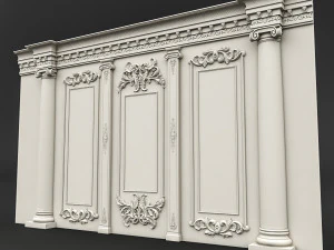 wall panel 02 3D Model