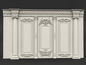 wall panel 02 3D Model