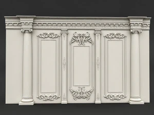 wall panel 02 3D Model