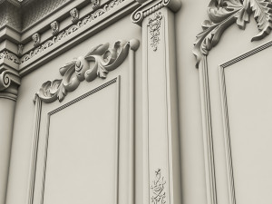 wall panel 02 3D Model