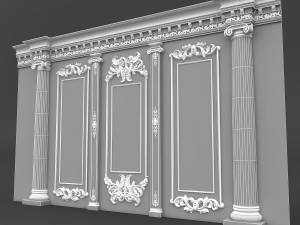 wall panel 02 3D Model