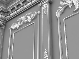 wall panel 02 3D Model