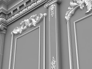 wall panel 02 3D Model