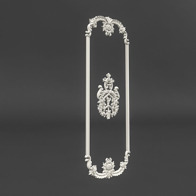 wall panel 08 Modèle 3D .c4d .max .obj .3ds .fbx .stl .blend 