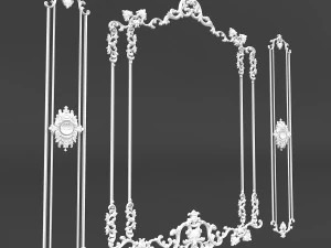 panel de pared 10 Modelo 3D