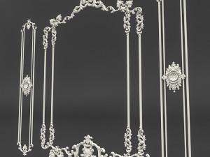 wall panel 10 3Dモデル