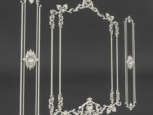 стеновая панель 10 3D Модель