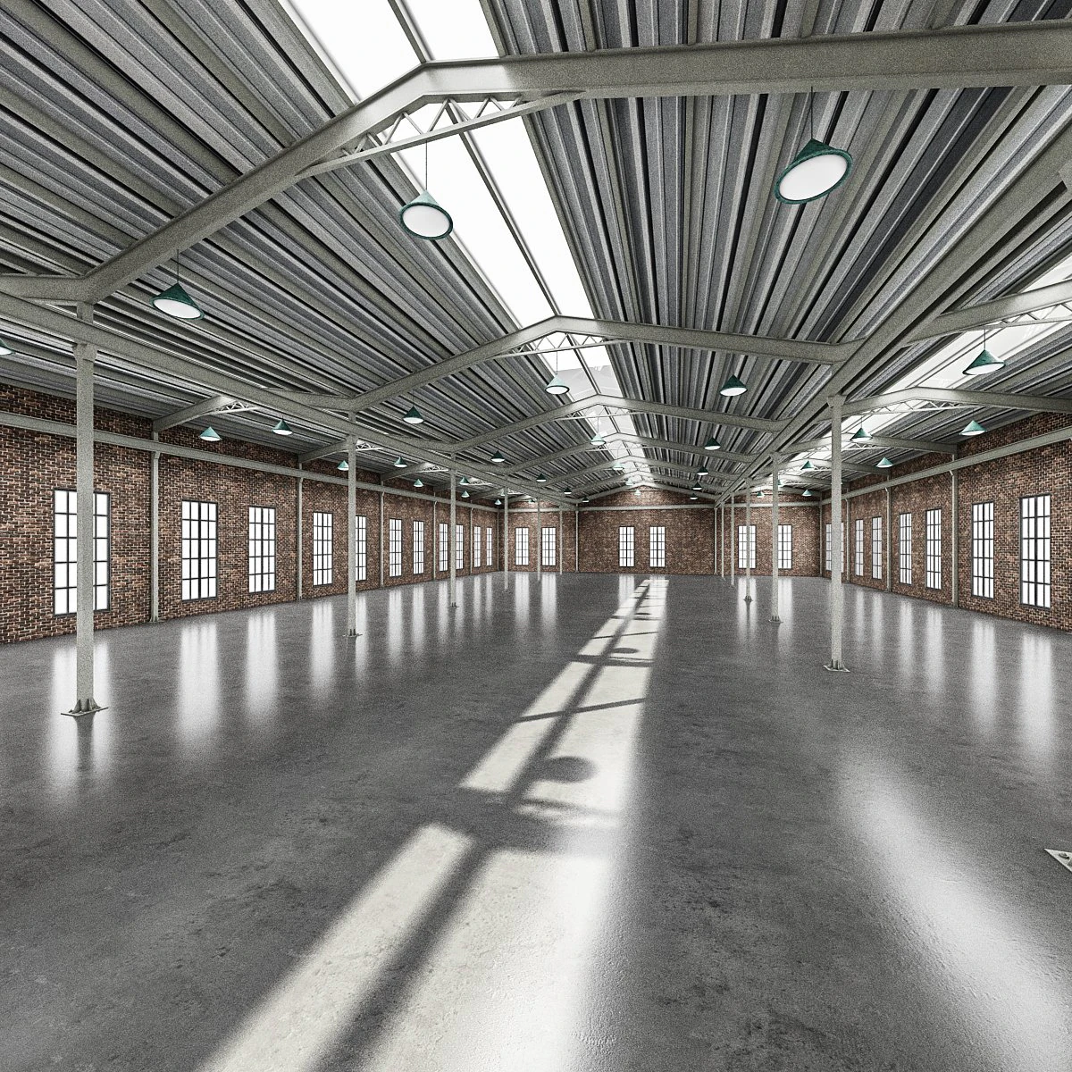 3d low poly factory 3D Model .c4d .max .obj .3ds .fbx .stl .blend