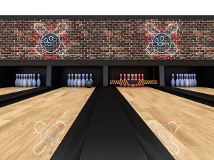 bowling alley 3D Model