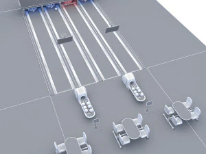 bowling alley 3D Model