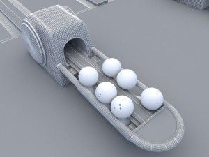 bowling alley 3D Model