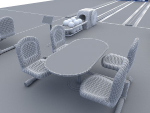 bowling alley 3D Model