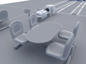 bowling alley 3D Model