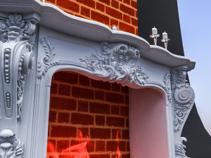 classic fireplace 3D Model