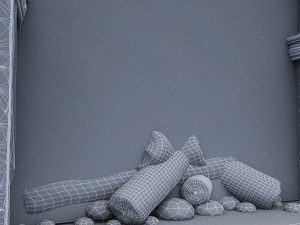 classic fireplace 3D Model