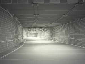 road tunnel Modèle 3D