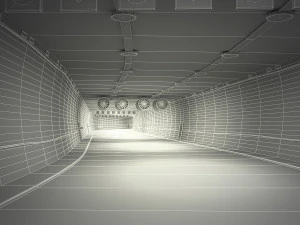weg tunnel 3D Model
