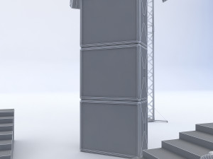 boxing area 3D मॉडल