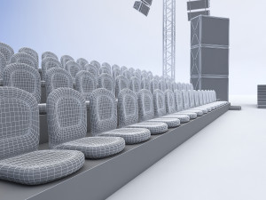 boxing area 3D मॉडल