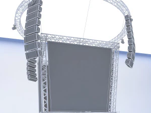 &aacute;rea de boxeo Modelo 3D