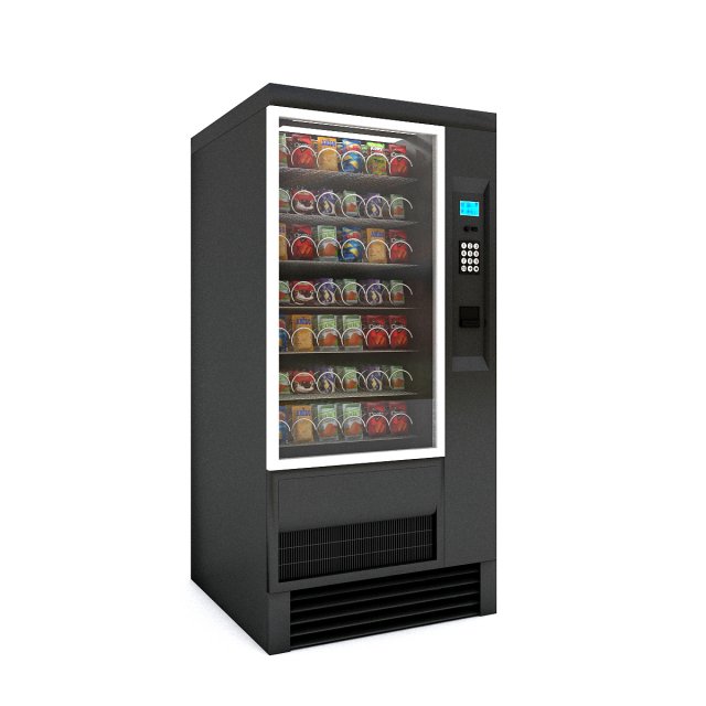 3d vending machine Modello 3D .c4d .max .obj .3ds .fbx .stl .blend 