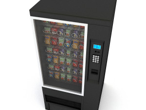 3d vending machine Modello 3D