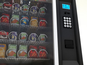 3d vending machine Modello 3D
