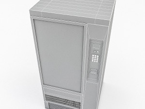 3d vending machine Modello 3D