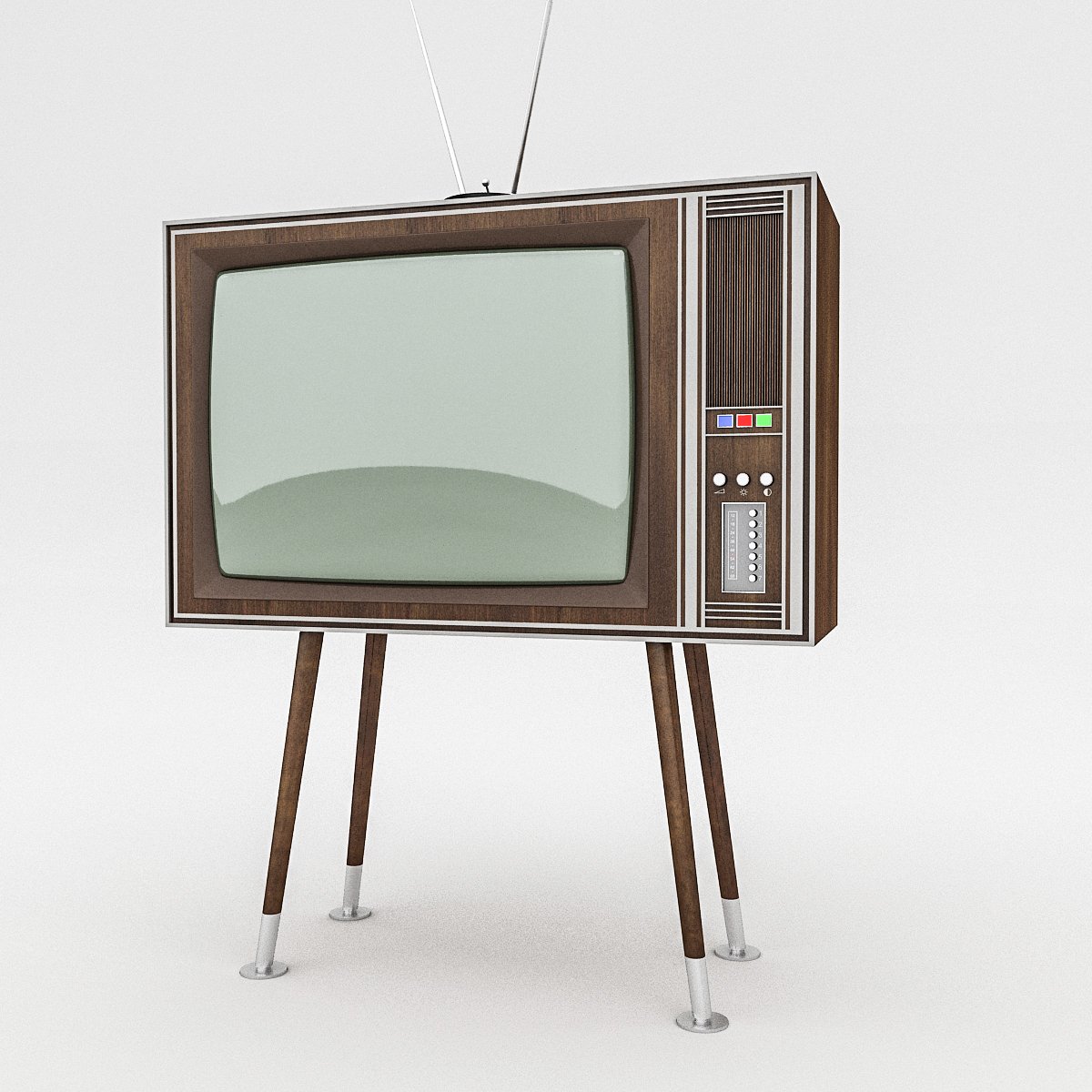 3d Retro Tv Model 3d Model In Tv 3dexport