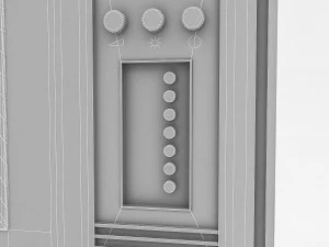3d retro tv model 3D Model