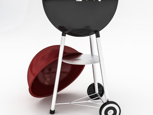 3d barbecue model Modelo 3D