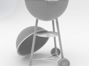 3d barbecue model Modelo 3D