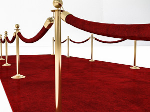 3d red carpet model Modelo 3D