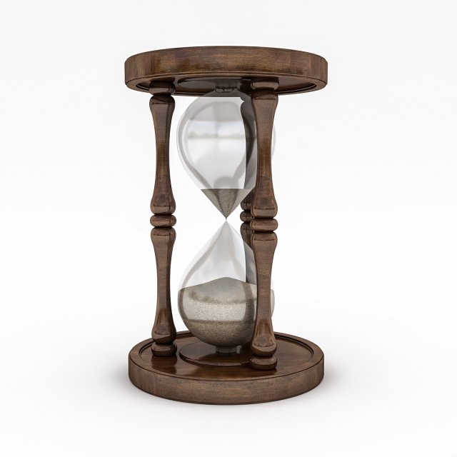 3d hourglass model 3D मॉडल .c4d .max .obj .3ds .fbx .stl .blend 